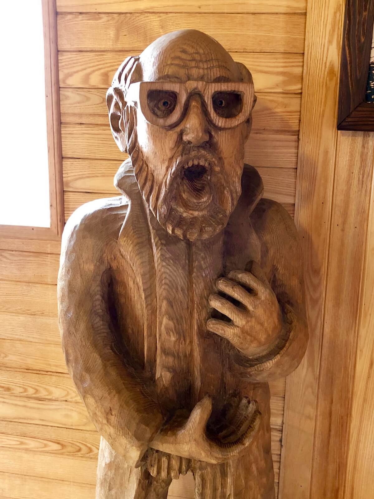 Очкарик в парке Анастаса Чеснулиса