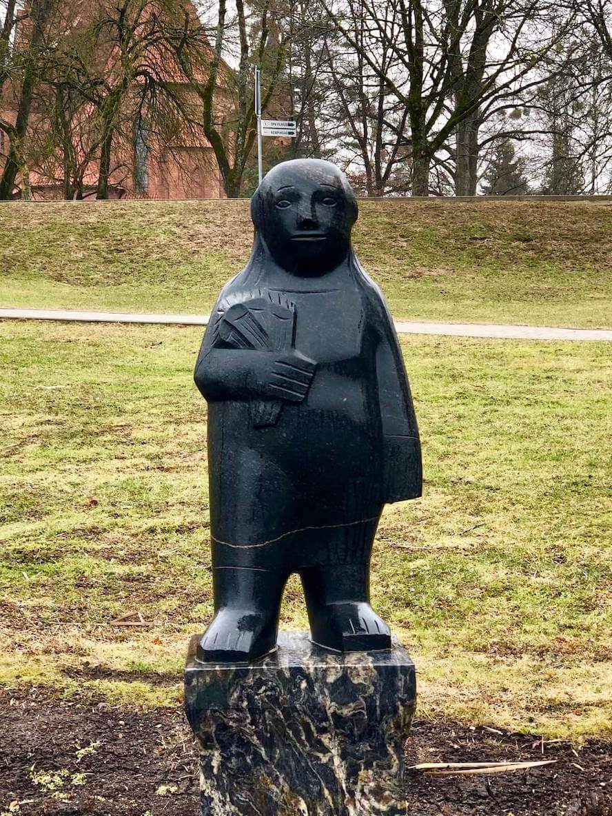 Скульптура в парке Друскининкай
